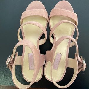 Topshop pink sandals - NWT - 38  US 7 1/2 or 8